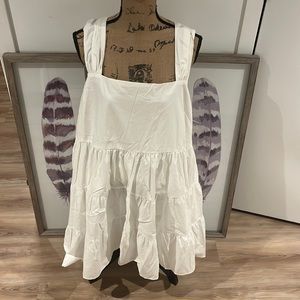 NWT banana republic white dress